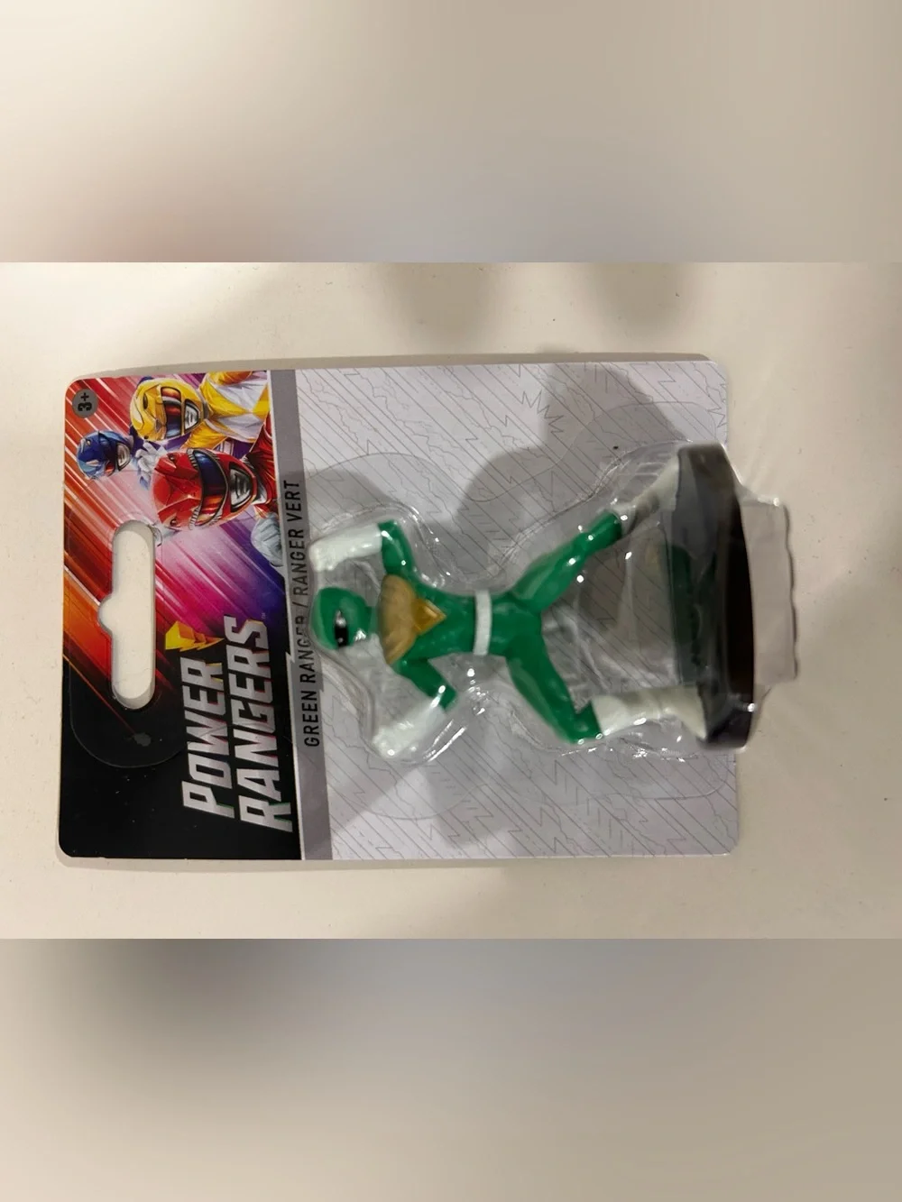 Power Rangers Mini Figures NEW LOT 5 pc Pink Black Red Green Blue cake toppers